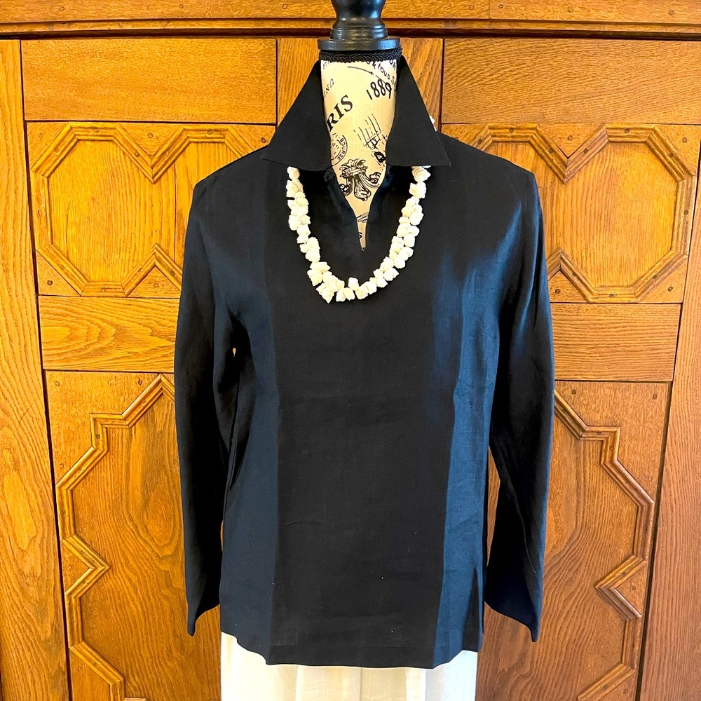 Talbots Sample Sale Linen Blouse